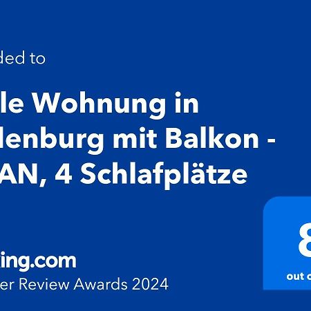 Helle Wohnung In Sudenburg Mit Balkon - Wlan, 4 Schlafplaetze Magdeburg Zewnętrze zdjęcie
